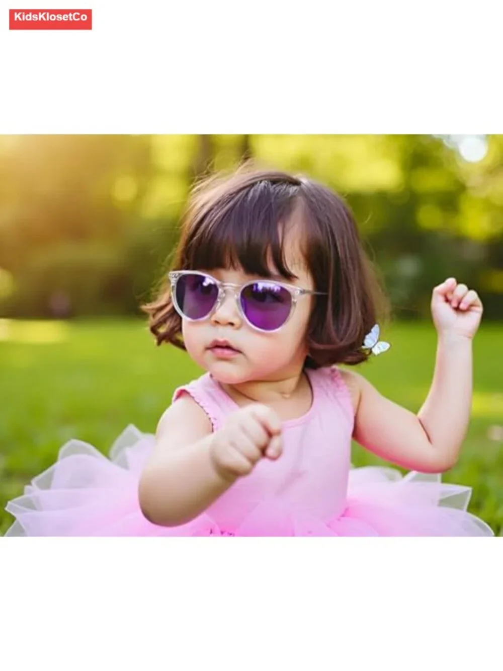 Polarized Kids Sunglasses 100% UV Protection TR90 Frame Stainless Steel Temples